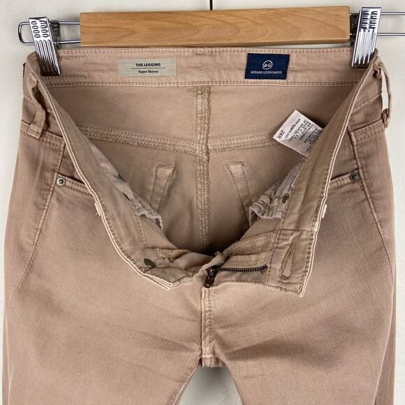 AG ‘The Legging’ Super Skinny Stretch Pant - Tan - Picture 8 of 8